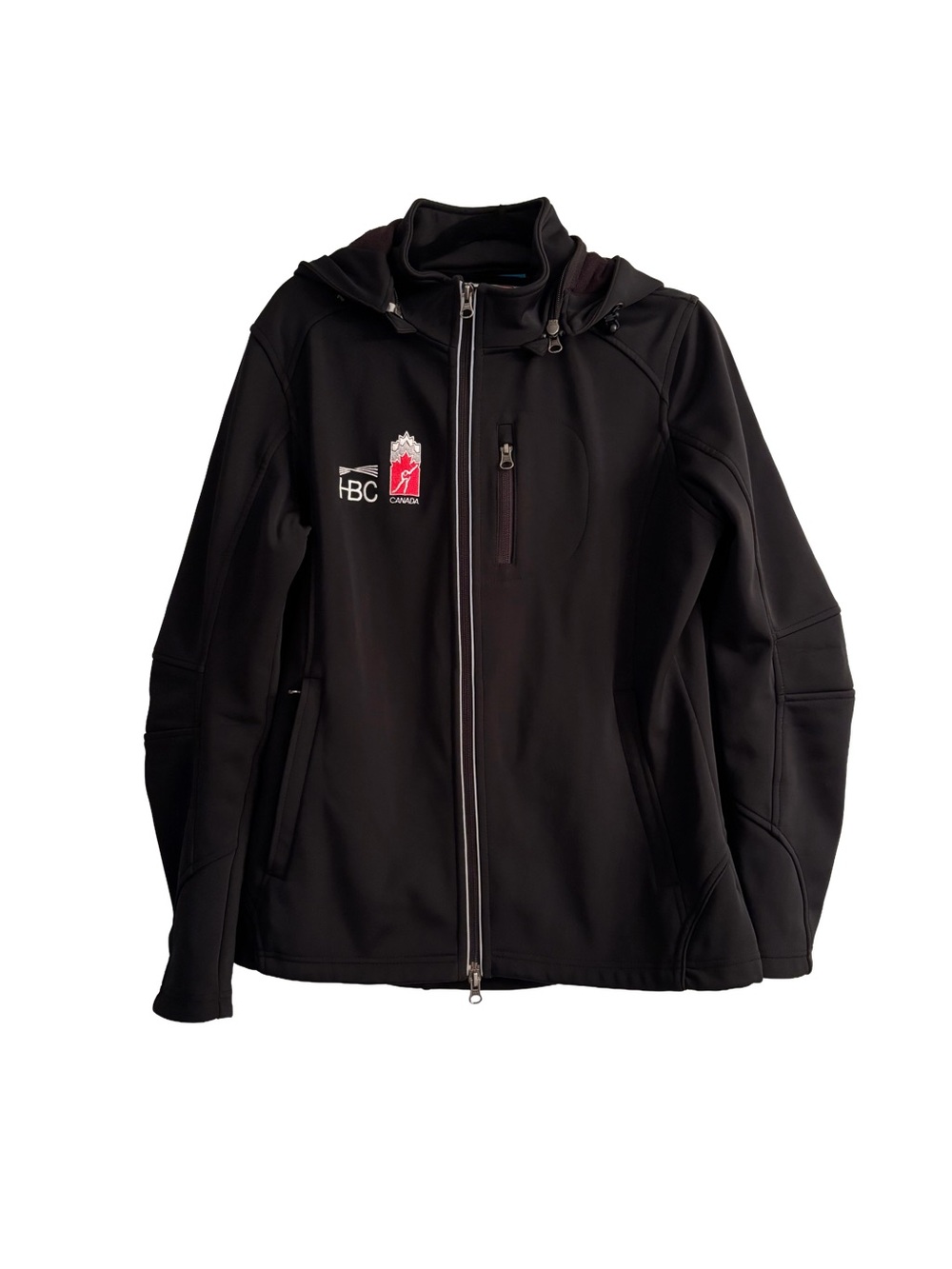 Hudson's Bay Company Team Canada Olympic Full Zip Softshell Hooded Jacket